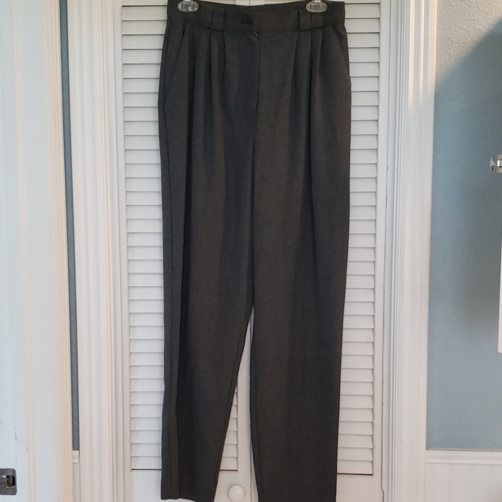 Grey dress slacks